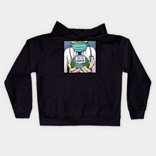 save the earth Kids Hoodie